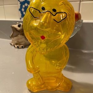 Vintage Hubert Harris Bank Lion Coin Bank